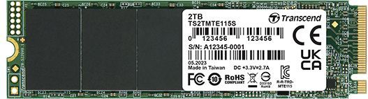 Transcend 115S SSD - 250 GB - NVMe/PCIe M.2