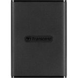Transcend - ESD270C - SSD - 2 TB - Zwart - USB 3.1 Gen 2