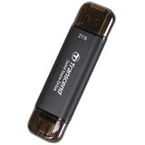Transcend ESD310 SSD portable 2TB Black