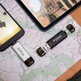 Transcend Externe SSD-harde schijf, draagbaar, USB-C & USB-A 2 TB ESD310C 10Gbps - TS2TESD310C