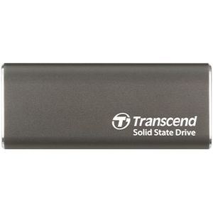 Transcend ESD265C - SSD - 2 TB - Extern - USB-C - IJzergrijs