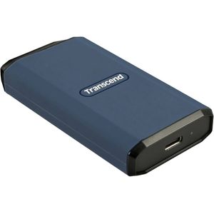 Transcend ESD410C - 2 TB - Externe SSD - USB-C - Donkerblauw