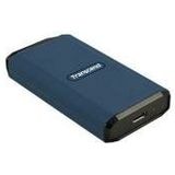 Transcend ESD410C 4 TB Externe SSD harde schijf USB-C Donkerblauw TS4TESD410C