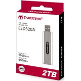 Transcend ESD320A 2TB Externe SSD USB-A Grijs