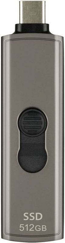 Transcend ESD330C 512 GB Externe SSD - USB-C 10Gbps - Grijs-bruin