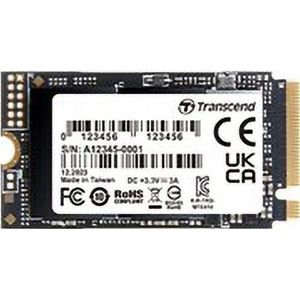 Transcend M.2 NVMe SSD 2TB 2242 PCIe Gen4x4 Max lezen: 5.000 MB/s Max schrijven: 4.300 MB/s M-sleutel TS2TMTE410S
