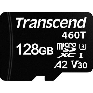 Transcend - TS128GUSD460T-VS1 - miniSD-kaart - 128 GB - 3D-NAND-flash