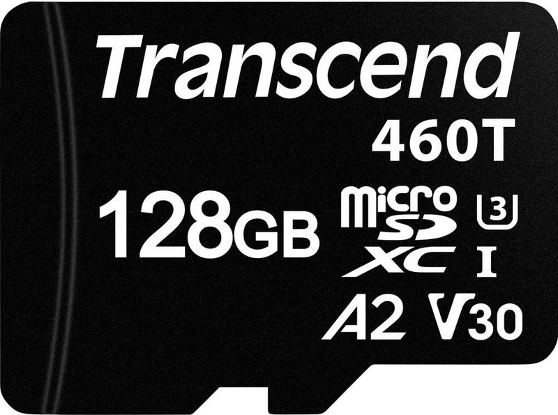 Transcend - TS128GUSD460T-VS1 - miniSD-kaart - 128 GB - 3D-NAND-flash