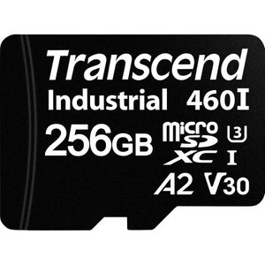 Transcend TS256GUSD460I-VS1 - microSD-kaart - 256 GB - Geheugenkaart