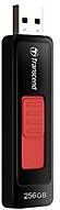 Transcend TS256GJF760 USB-stick Retail 256 GB Zwart/rood TS256GJF760 USB 3.2 Gen 1 (USB 3.0)