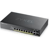 Zyxel GS2220-10HP-EU0101F netwerk-switch Managed L2 Gigabit Ethernet (10/100/1000) Power over Ethernet (PoE) Zwart