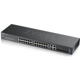 Zyxel GS2220-28-EU0101F netwerk-switch Managed L2 Gigabit Ethernet (10/100/1000) Zwart