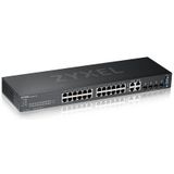 Zyxel GS2220-28-EU0101F netwerk-switch Managed L2 Gigabit Ethernet (10/100/1000) Zwart