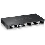Zyxel GS2220-50 - Netwerkschakelaar - Zwart - Managed L2 Gigabit Ethernet - 50 Poorten