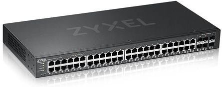 Zyxel GS2220-50 - Netwerkschakelaar - Zwart - Managed L2 Gigabit Ethernet - 50 Poorten