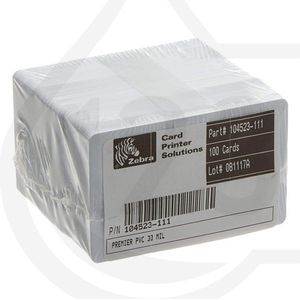 Zebra - 500 Premier - PVC-kaarten - Hoogwaardig - Duurzaam