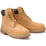 Boots 6 In Premium WP Boot TIMBERLAND. Nubuck materiaal. Maten 36. Geel kleur