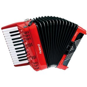 Roland FR-1X RD V-Accordion pianoklavier rood