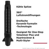 Revlon - One Step Curler Attachment - Opzetstuk Krultang - 360° Luchtstroom - Toermalijn-Keramiek