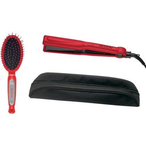 Revlon Tools - Ultra Straight & Smooth Styler - Giftset - Keramische Platen - Hittebescherming