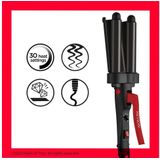 Revlon - Jumbo Waver - Krultang - Toermalijn Keramische Coating - 30 Warmtestanden