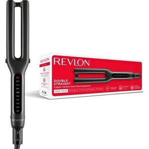 Revlon Double Straight Stijltang Zwart