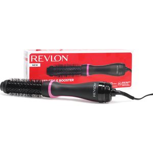 Revlon Salon One-Step Dryer and Round Styler (RVDR5292) | Heißluftbürste | Styling | Keramiktechnologie | Root Booster | Clip-on-UK-Konverter | 240 Watt