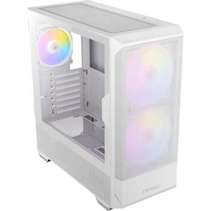 Antec - PC-behuizing - Midi Tower - Kunststof en Staal - Met Zijvenster en RGB-verlichting