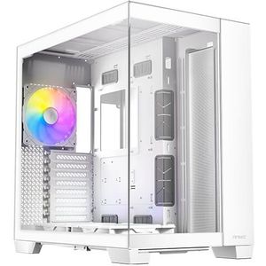 Antec - C8 ARGB Computerbehuizing - Wit - Inclusief 2 x 160mm en 1 x 140mm Ventilatoren