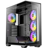 Antec C3 Black ARGB - ATX, M-ATX, Mini-ITX - Gehard glas - Zwart