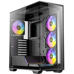 Antec C3 Black ARGB - ATX, M-ATX, Mini-ITX - Gehard glas - Zwart