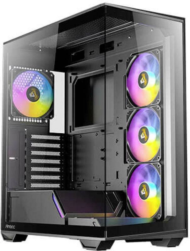 Antec C3 Black ARGB - ATX, M-ATX, Mini-ITX - Gehard glas - Zwart