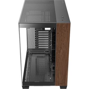 Antec C8 Wood Full Tower Zwart, Hout