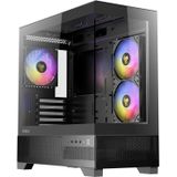 Antec CX500M RGB - Mini Tower Behuizing - Met Gehard Glas - Voor Gaming-pc