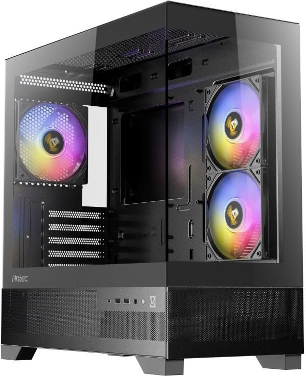 Antec CX500M RGB - Mini Tower Behuizing - Met Gehard Glas - Voor Gaming-pc
