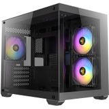 Antec CX600M ARGB - Mini Tower Behuizing - Met Gehard Glas - Voor Gaming PC