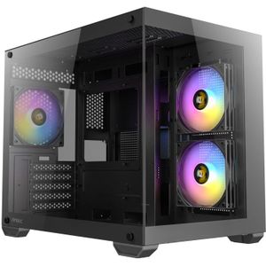 Antec CX600M ARGB - Mini Tower Behuizing - Met Gehard Glas - Voor Gaming PC