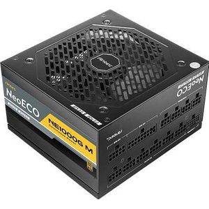 Antec NE1000G M 1000W voeding 1x 12VHPWR, 4x PCIe, Full Kabel-Management