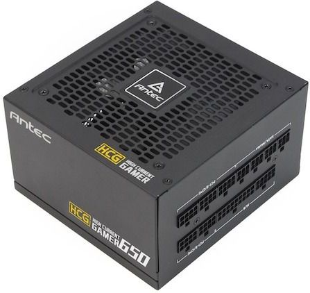Antec High Current Gamer HCG650 80 PLUS Gold - 650 Watt (650 W), PC-voedingseenheid, Zwart