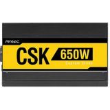 Antec - CSK650 EC - PC Voeding - Zwart - 650W - 80 PLUS Bronze