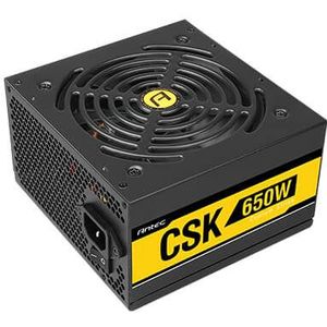 Antec - CSK650 EC - PC Voeding - Zwart - 650W - 80 PLUS Bronze