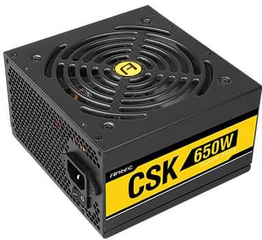 Antec - CSK650 EC - PC Voeding - Zwart - 650W - 80 PLUS Bronze