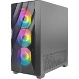Antec - DF700 Flux - Midi Tower - Zwart - PC Behuizing - Met RGB Verlichting