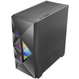 Antec - DF800 Flux - PC Behuizing - Zwart - Gehard Glas