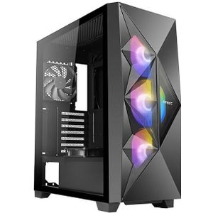 Antec - DF800 Flux - PC Behuizing - Zwart - Gehard Glas