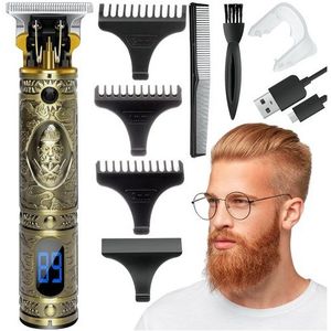 Professionele Draadloze Tondeuse - Haartrimmer - Baardtrimmer - Metalen Trimmer - DualCut-technologie