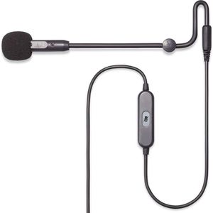 Antlion Audio ModMic USB-aansluitbare ruisonderdrukkende microfoon met mute-schakelaar Compatibel met Mac, Windows-pc, Playstation 4 en meer (GDL-1500 USB-A)