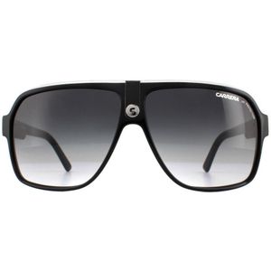 Carrera Aviator unisex zwart -wit grijze gradiÃ«nt zonnebril