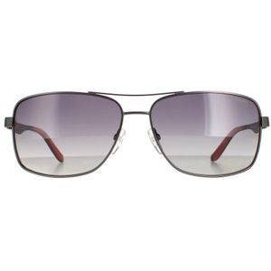 Carrera zonnebril 8014/s R80 WJ Semi Matte Dark Ruthenium Gray Gravient Polarisatie | Sunglasses