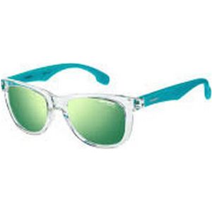 Carrera Junior Unisex kinderen Carrerino 20 Z9 Fjm 46 zonnebril, blauw (Mtbluee Crystal/Green Multilaye)